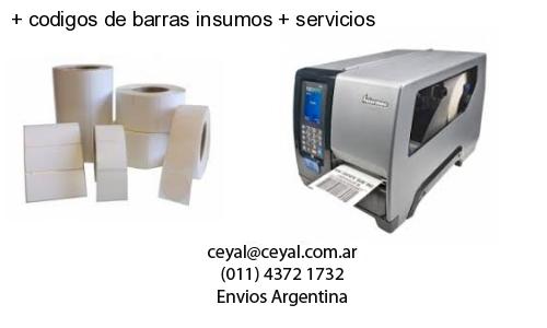   codigos de barras insumos   servicios