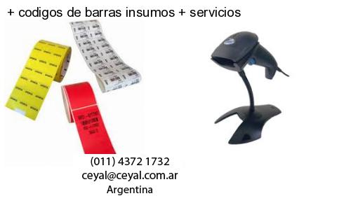   codigos de barras insumos   servicios