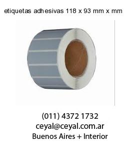 etiquetas adhesivas 118 x 93 mm x mm