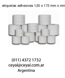 etiquetas adhesivas 120 x 173 mm x mm