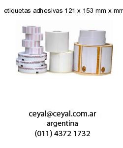 etiquetas adhesivas 121 x 153 mm x mm