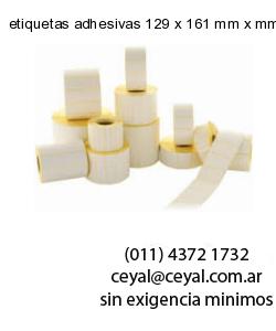 etiquetas adhesivas 129 x 161 mm x mm