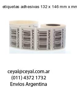etiquetas adhesivas 132 x 146 mm x mm