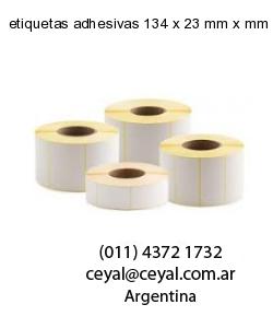 etiquetas adhesivas 134 x 23 mm x mm
