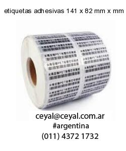 etiquetas adhesivas 141 x 82 mm x mm