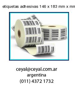 etiquetas adhesivas 146 x 183 mm x mm