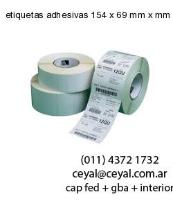etiquetas adhesivas 154 x 69 mm x mm