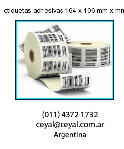 etiquetas adhesivas 164 x 106 mm x mm