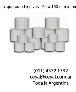 etiquetas adhesivas 164 x 163 mm x mm