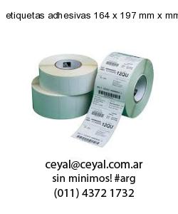 etiquetas adhesivas 164 x 197 mm x mm
