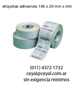 etiquetas adhesivas 166 x 26 mm x mm