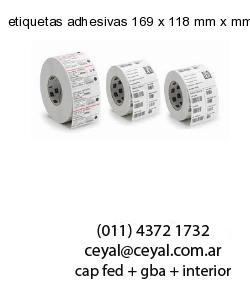 etiquetas adhesivas 169 x 118 mm x mm