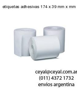 etiquetas adhesivas 174 x 39 mm x mm