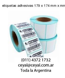 etiquetas adhesivas 179 x 174 mm x mm