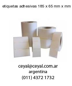 etiquetas adhesivas 185 x 65 mm x mm