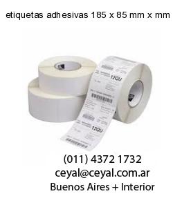 etiquetas adhesivas 185 x 85 mm x mm