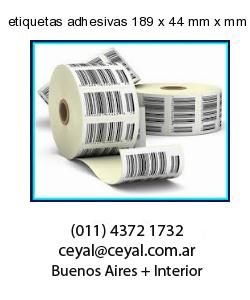 etiquetas adhesivas 189 x 44 mm x mm