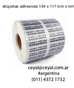 etiquetas adhesivas 194 x 117 mm x mm