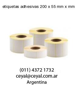 etiquetas adhesivas 200 x 55 mm x mm