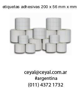 etiquetas adhesivas 200 x 56 mm x mm