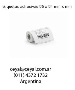 etiquetas adhesivas 85 x 84 mm x mm