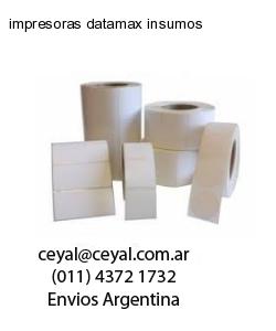 impresoras datamax insumos