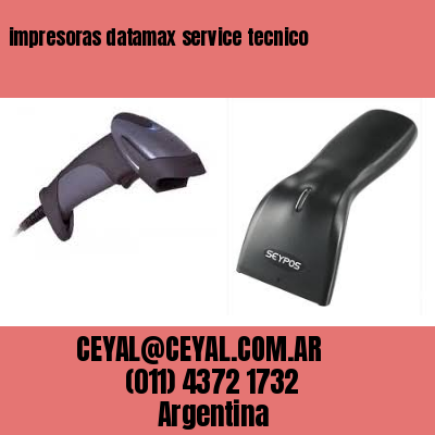 impresoras datamax service tecnico