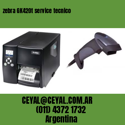 zebra GK420t service tecnico