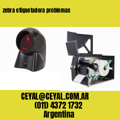 zebra etiquetadora problemas