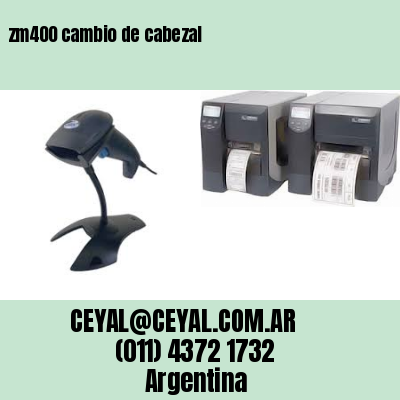 zm400 cambio de cabezal