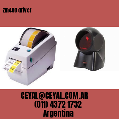 zm400 driver
