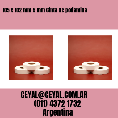 105 x 102 mm x mm Cinta de poliamida