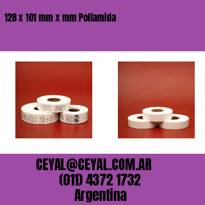 128 x 101 mm x mm Poliamida