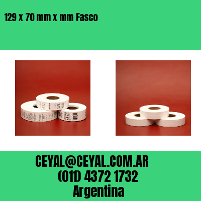 129 x 70 mm x mm Fasco