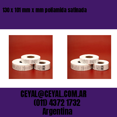 130 x 101 mm x mm poliamida satinada