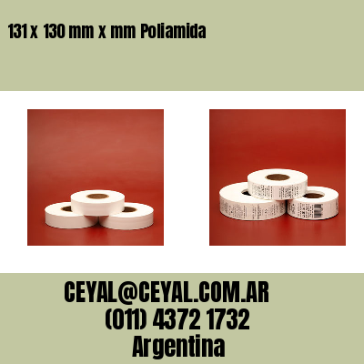 131 x 130 mm x mm Poliamida