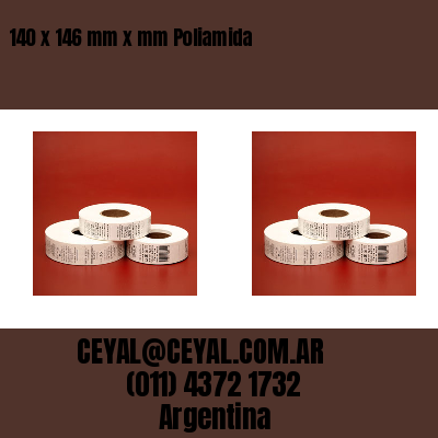 140 x 146 mm x mm Poliamida