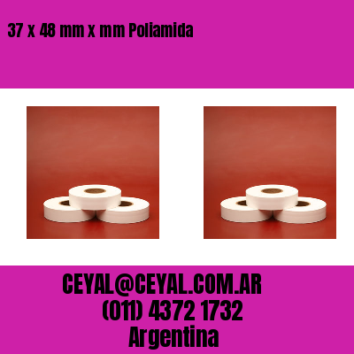 37 x 48 mm x mm Poliamida