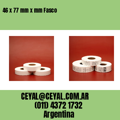 46 x 77 mm x mm Fasco