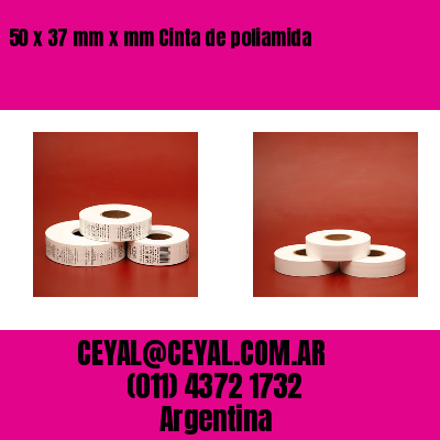 50 x 37 mm x mm Cinta de poliamida