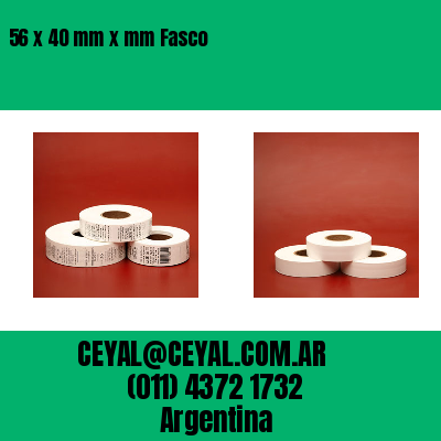 56 x 40 mm x mm Fasco