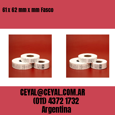 61 x 62 mm x mm Fasco