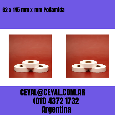 62 x 145 mm x mm Poliamida