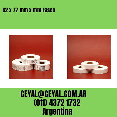 62 x 77 mm x mm Fasco