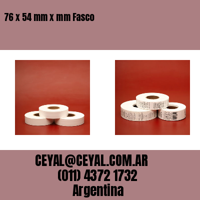 76 x 54 mm x mm Fasco