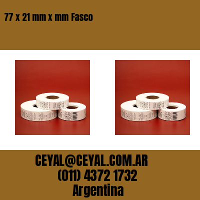 77 x 21 mm x mm Fasco