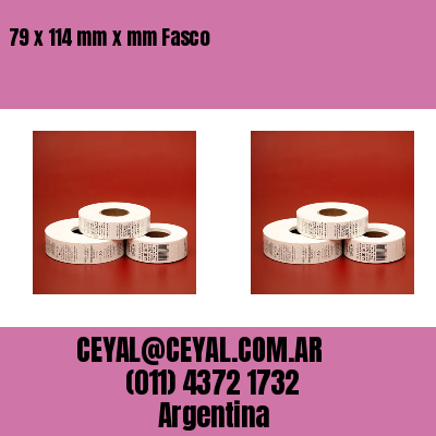 79 x 114 mm x mm Fasco