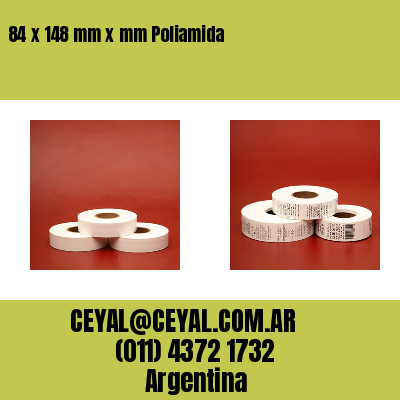 84 x 148 mm x mm Poliamida