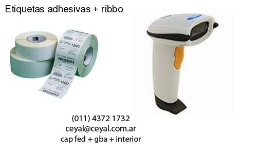 Etiquetas adhesivas ribbo
