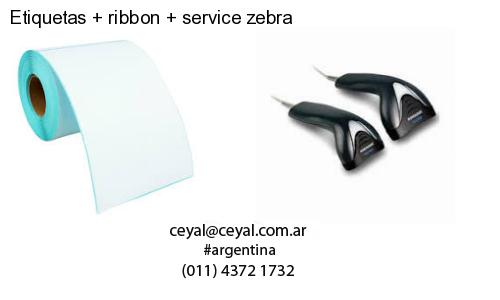Etiquetas   ribbon   service zebra